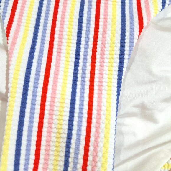 Onia Multicolor Striped Bikini Bottom beach swim - Picture 4 of 4
